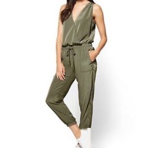 NY&C Olive Green Romper